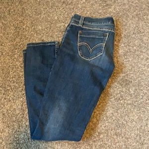 Levi’s 524 super low size 9 denim jeans